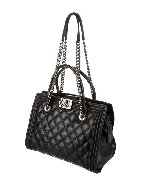 chanel handbags boy price|Chanel boy shopping tote.